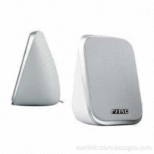 2.0 Speakers, 3.5mm Interface Stereo Audio Input
